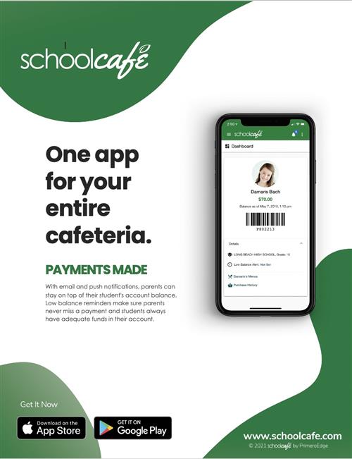 School Cafe App