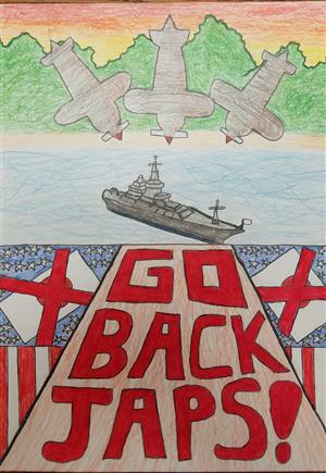 Go Back Japs 