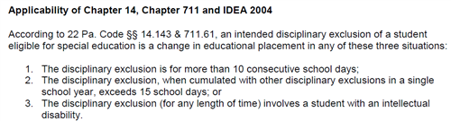 Reasons to complete a change of placement NOREP 