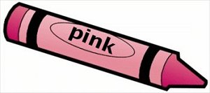 pink crayon