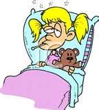 sick kid