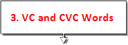 vc and CVC Words