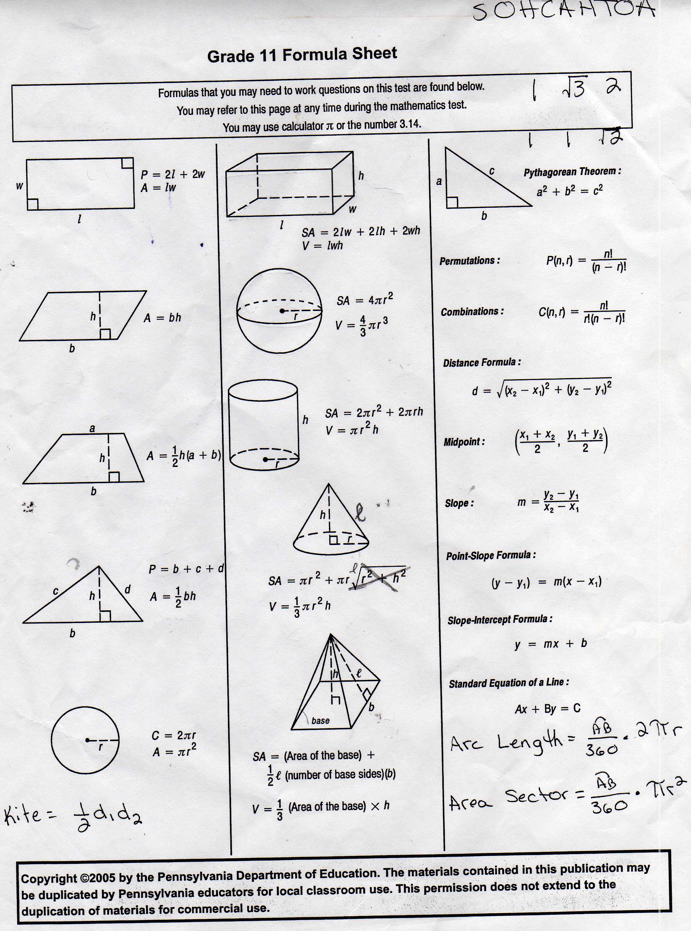 10th-grade-geometry-formula-sheet